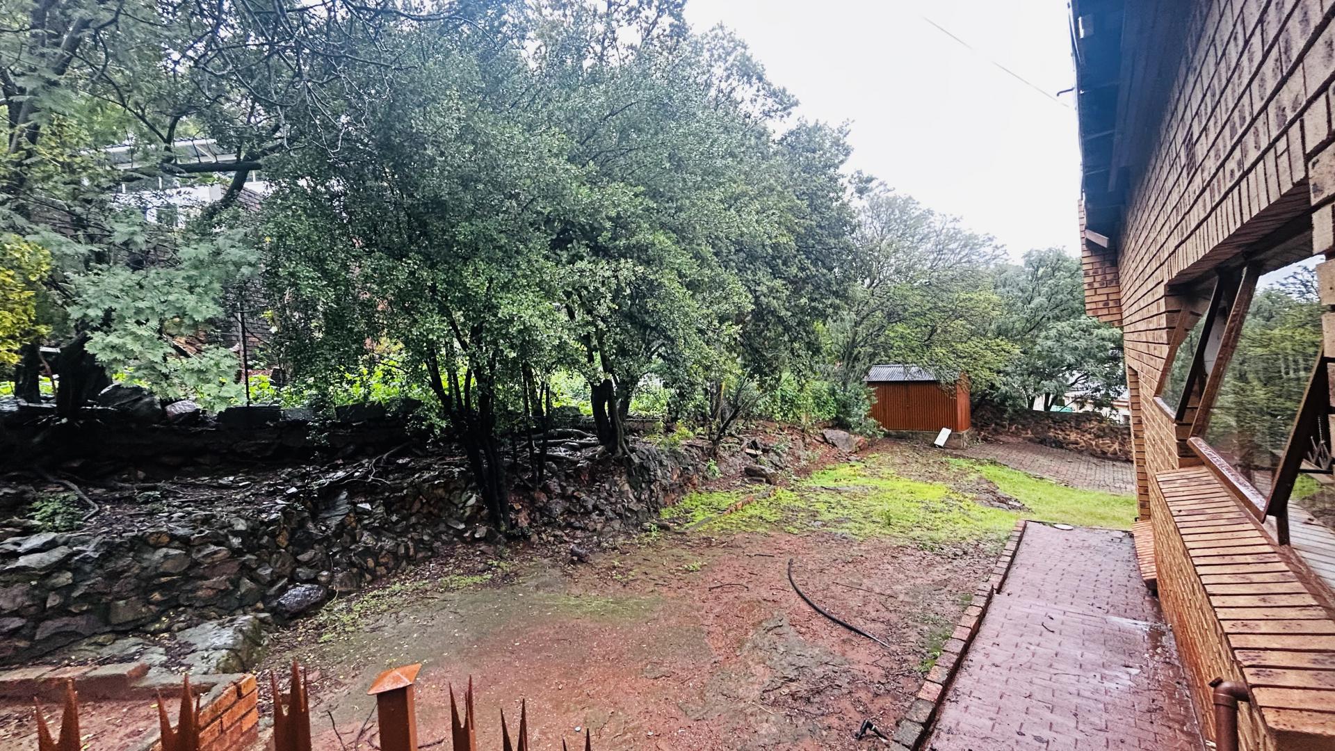 Backyard of property in Glenvista