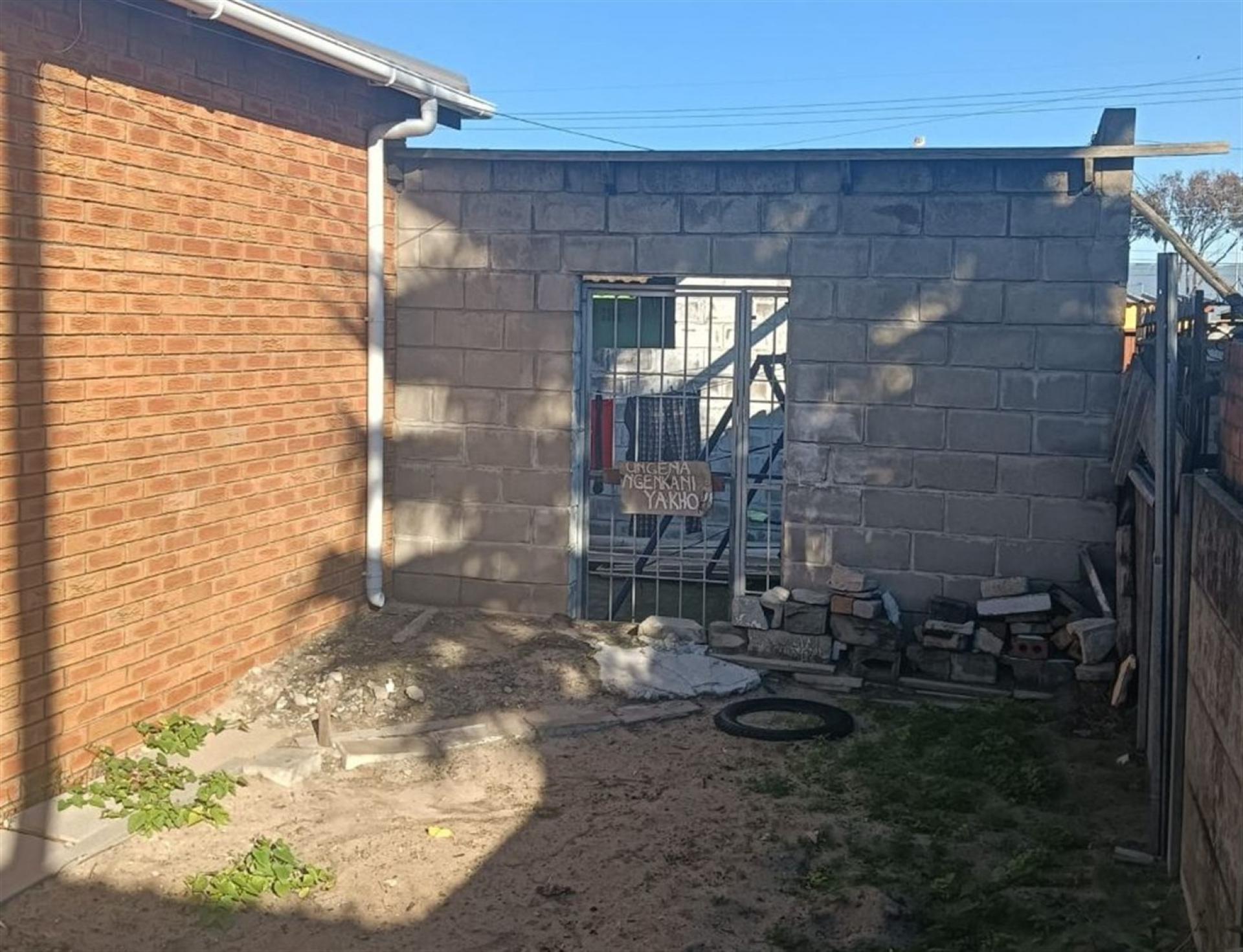 Backyard of property in Guguletu