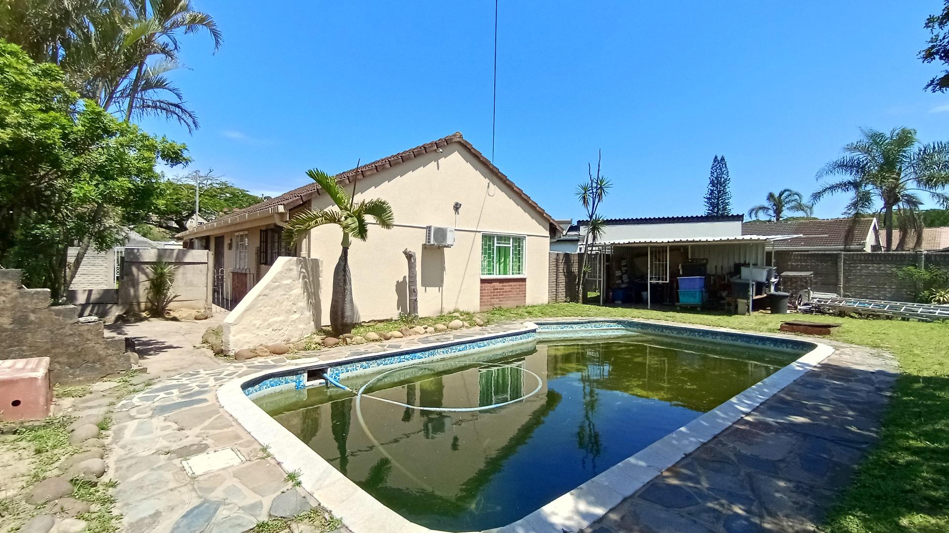Backyard of property in Brighton Beach