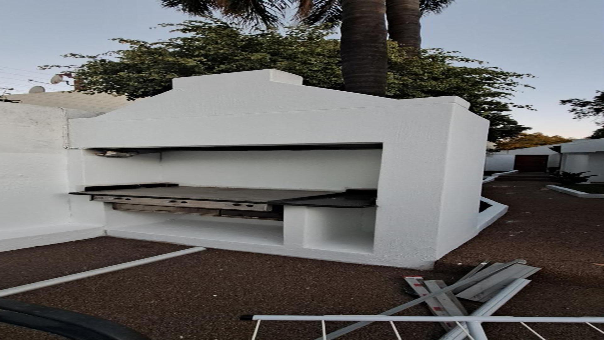 Backyard of property in Bryanston