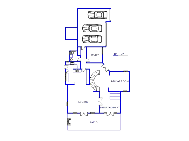 Floor plan of the property in Bedfordview