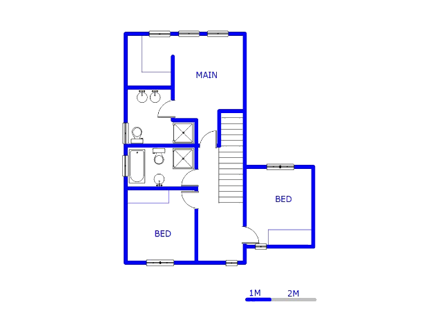 1st Floor - 63m2 of property for sale in Homes Haven