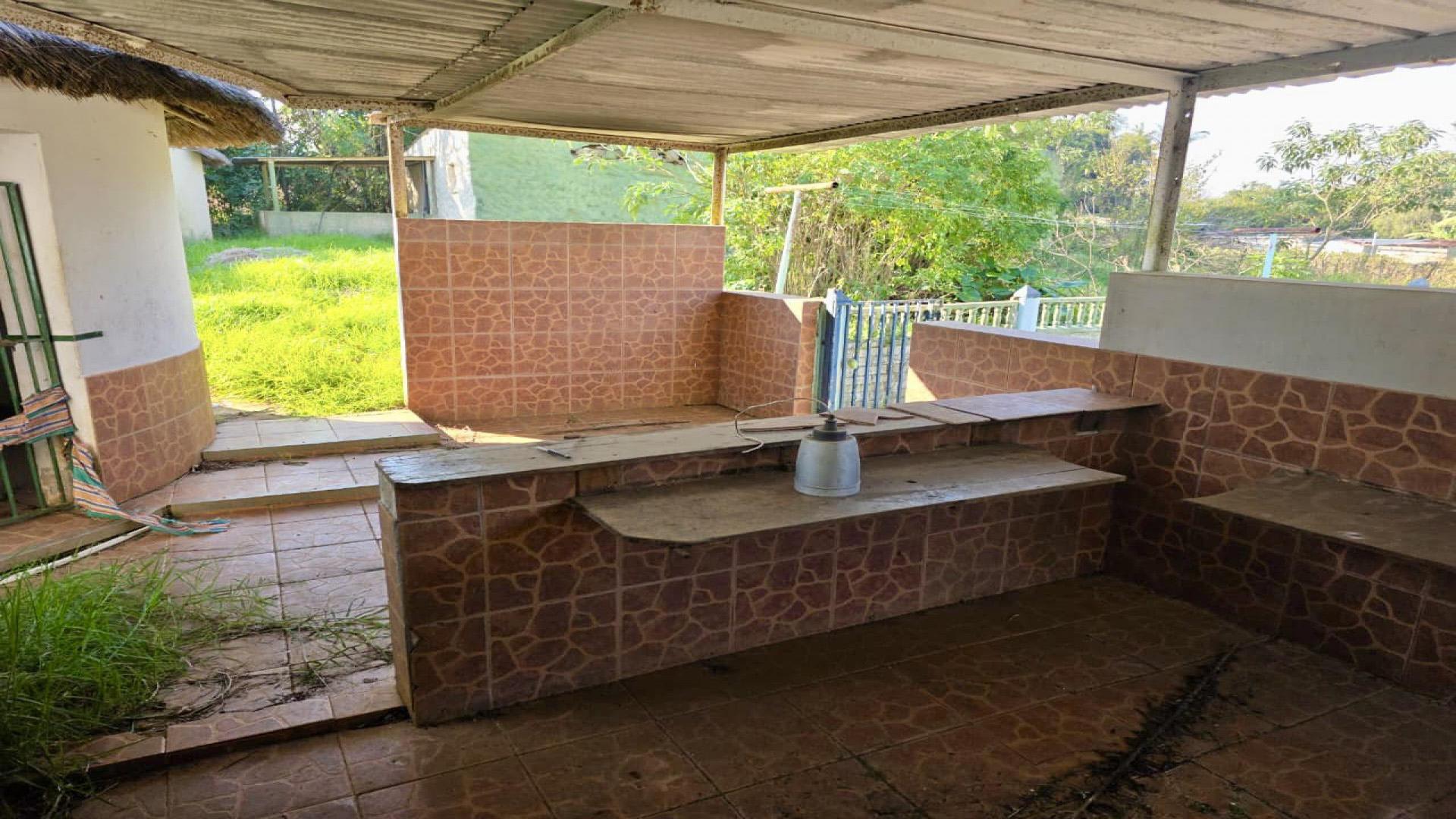 Braai Area of property in Louwsburg