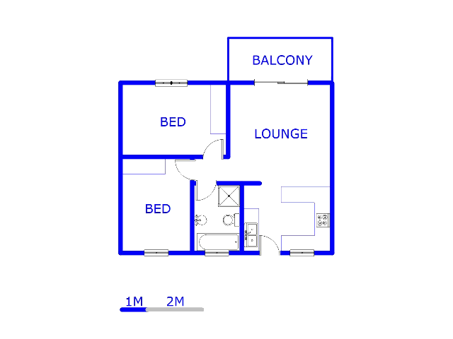Floor plan of the property in Sagewood