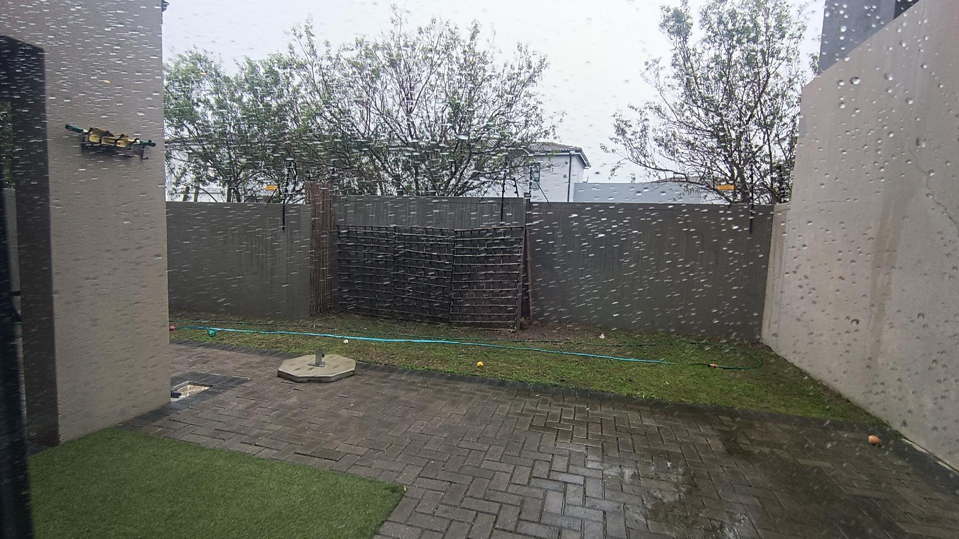 Backyard of property in Parklands