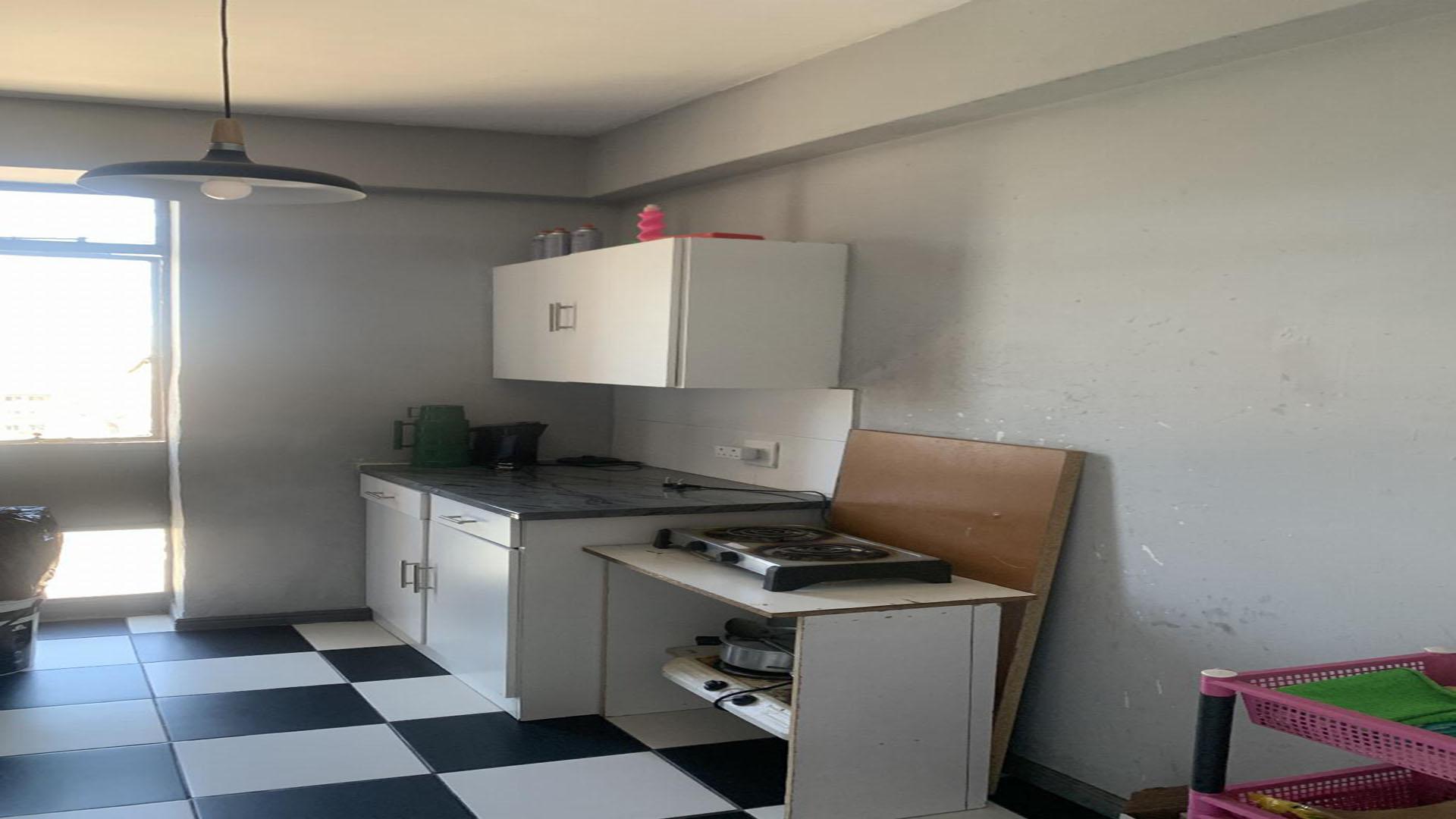 Kitchen of property in Johannesburg Central