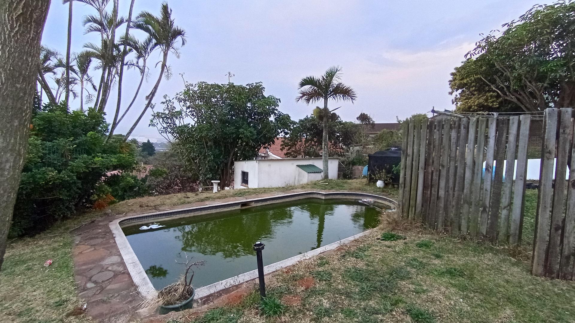 Backyard of property in Ocean View - DBN