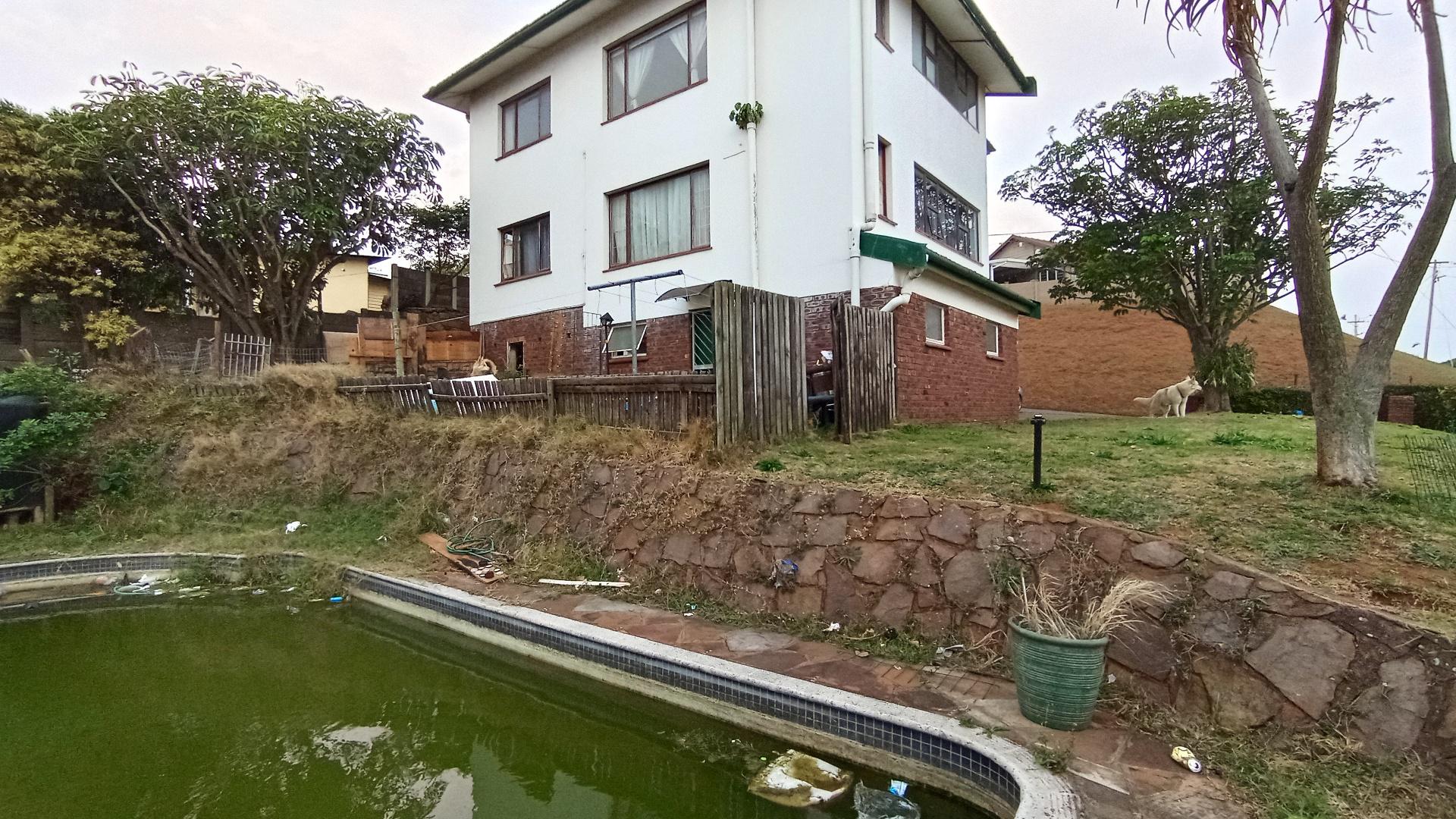 Backyard of property in Ocean View - DBN
