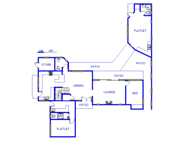 Floor plan of the property in Glenmore