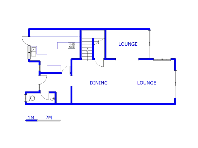 Floor plan of the property in Corlett Gardens