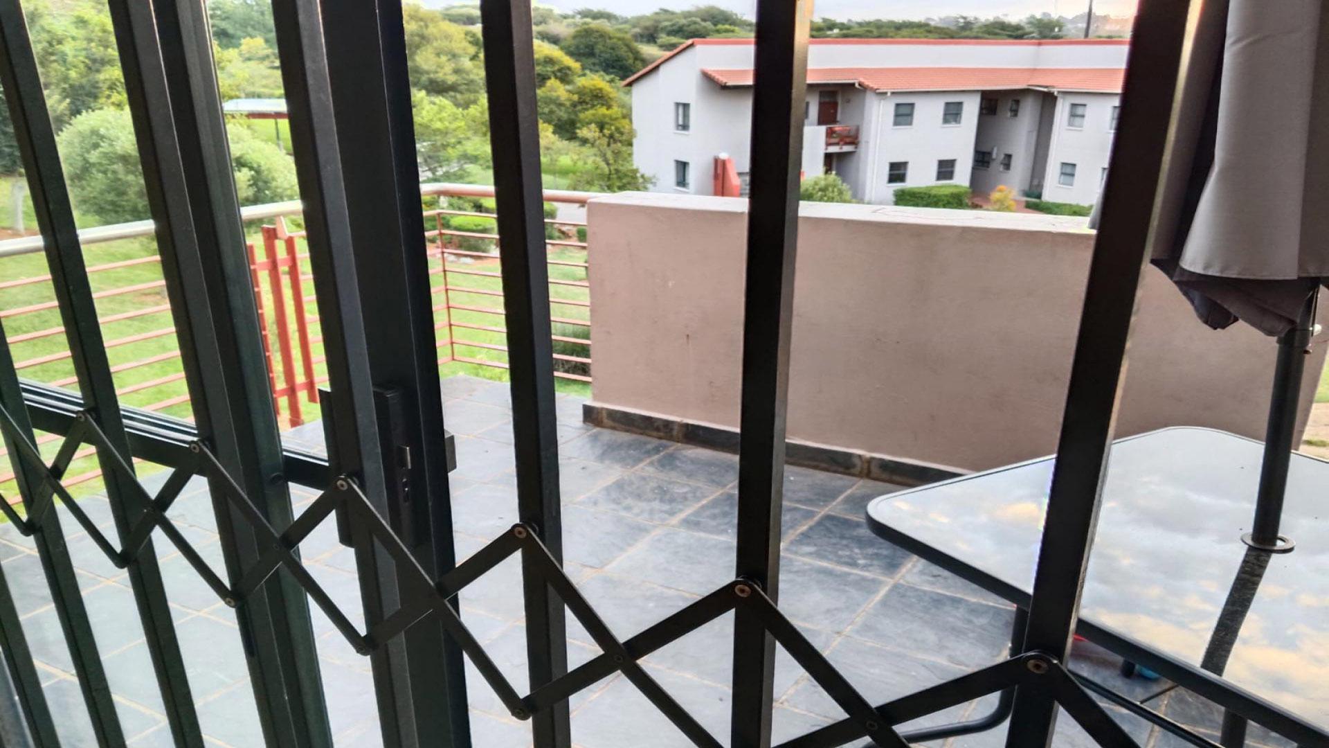 Balcony of property in Zandspruit