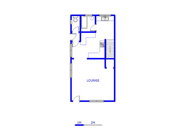 Floor plan of the property in Montford