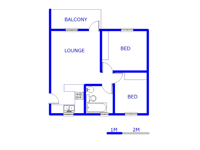 Ground Floor - 50m2 of property for sale in Alveda
