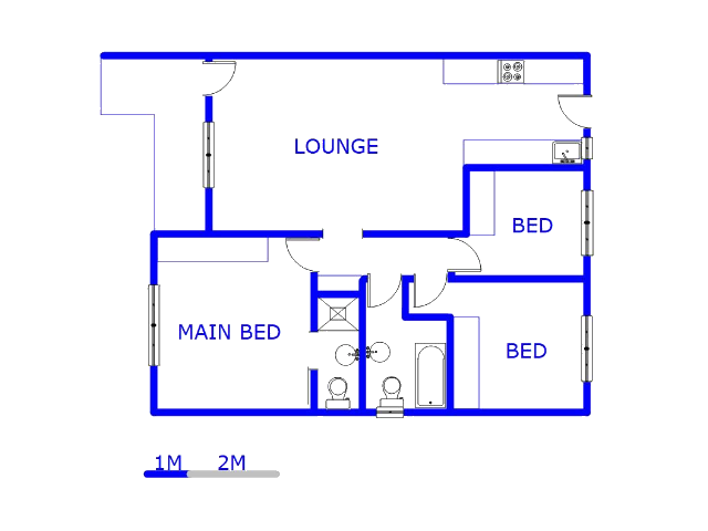 Ground Floor - 86m2 of property for sale in Albertsdal