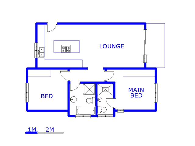 Floor plan of the property in Founders Hill