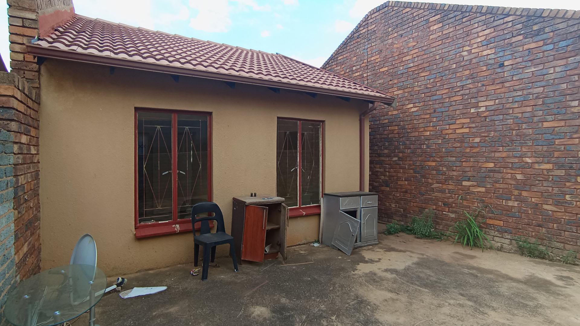 Backyard of property in Soshanguve East