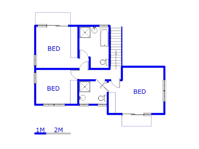 1st Floor - 78m2 of property for sale in Needwood