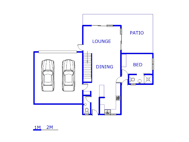 Floor plan of the property in Needwood
