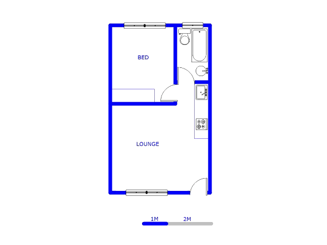 Ground Floor - 33m2 of property for sale in Florida