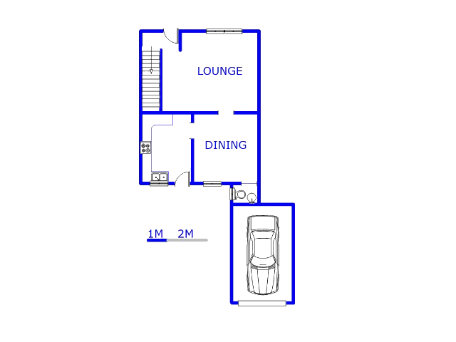 Floor plan of the property in Berton Park