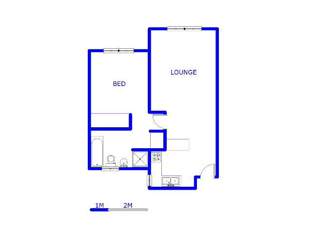 Floor plan of the property in Annlin West