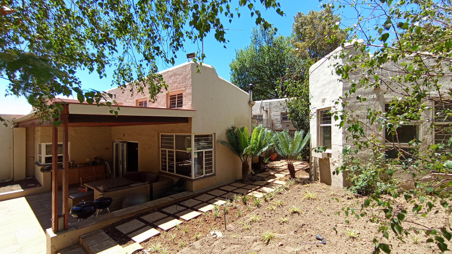 Backyard of property in Edenburg - Jhb