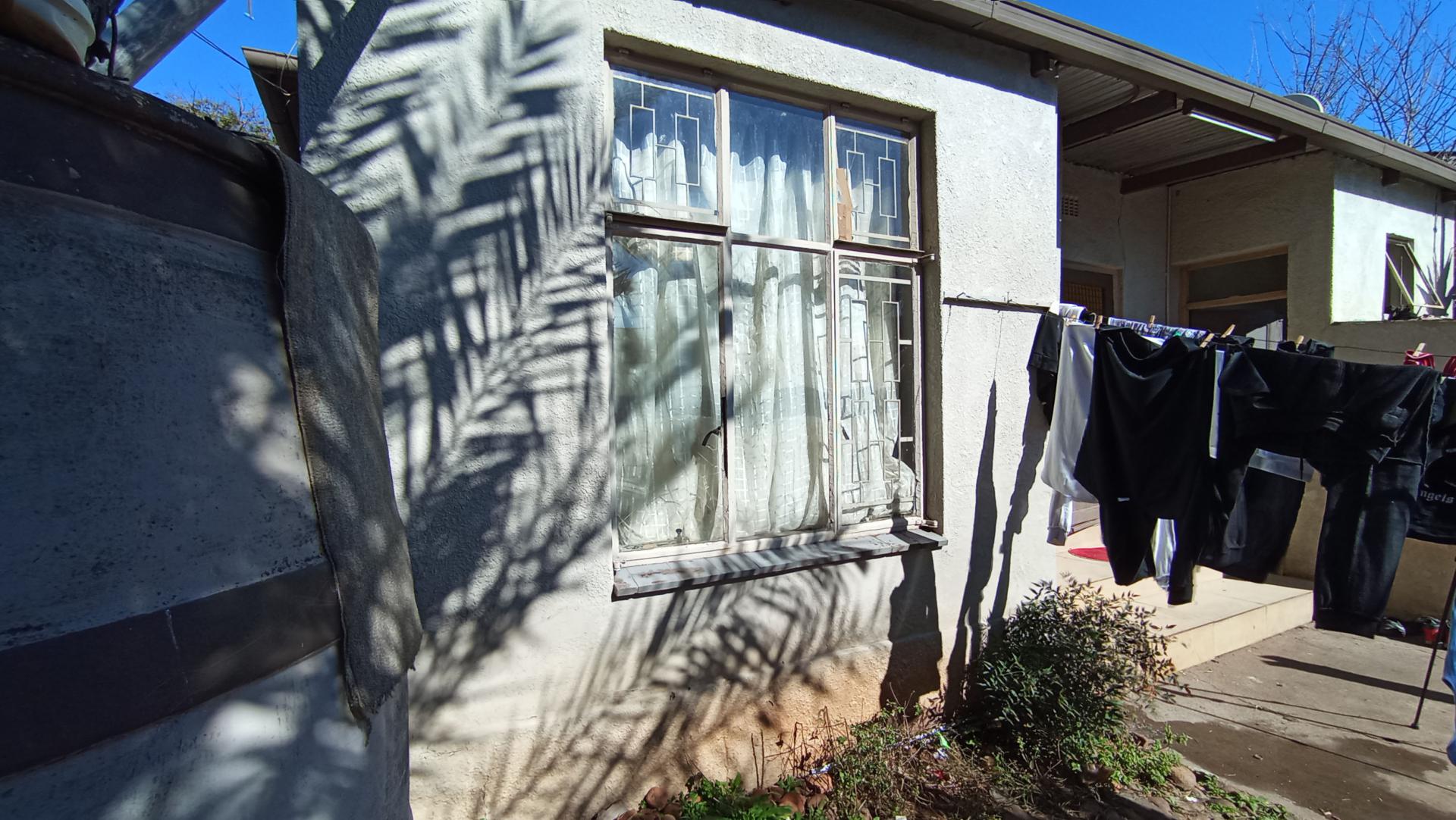 Backyard of property in Bezuidenhout Valley