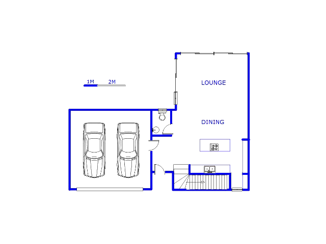 Floor plan of the property in Edenvale