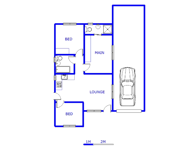 Ground Floor - 102m2 of property for sale in Windmill Park