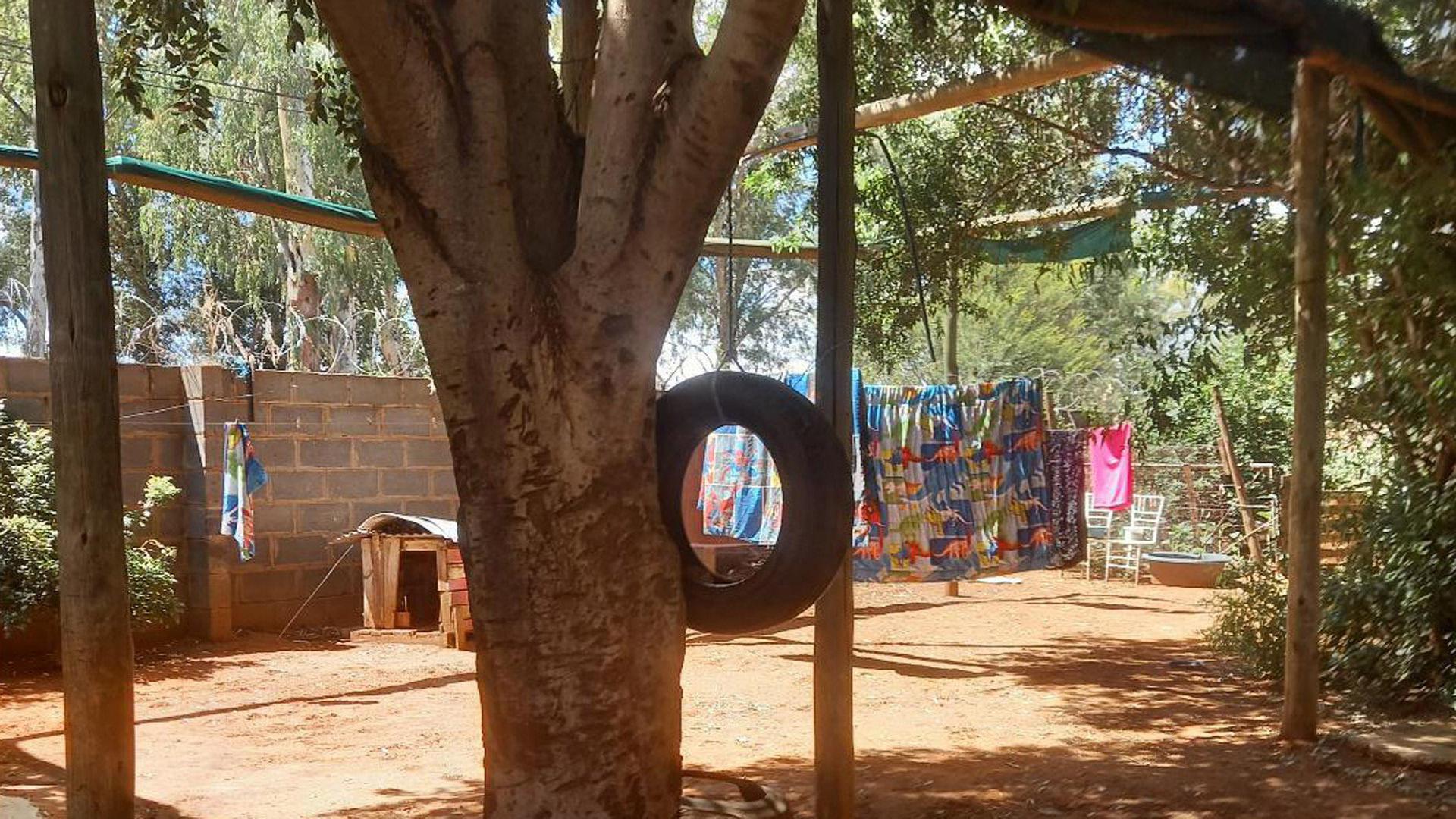 Backyard of property in Hartswater