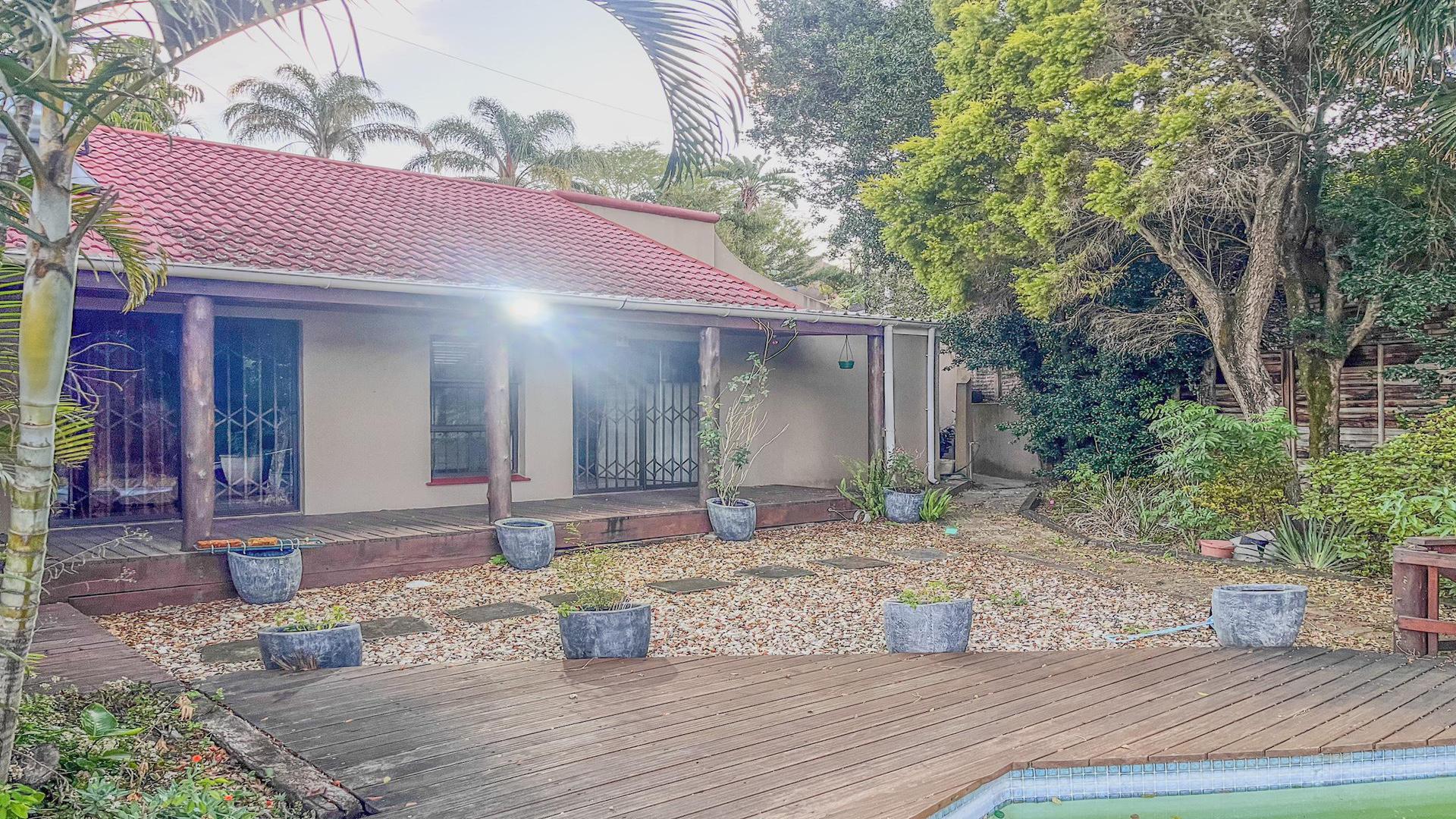 Patio of property in Beacon Bay North