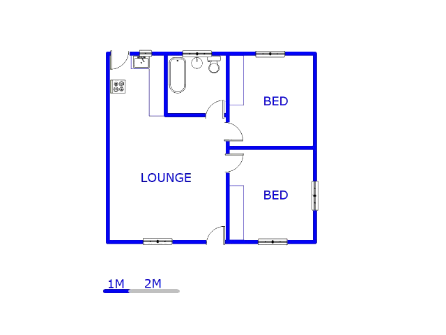 Ground Floor - 68m2 of property for sale in Brixton