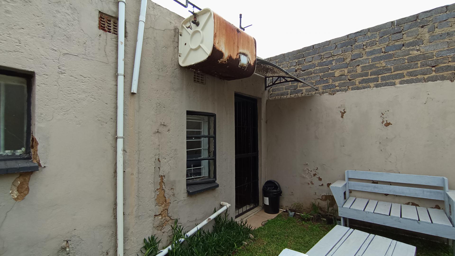 Backyard of property in Brixton