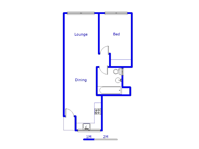 Ground Floor - 63m2 of property for sale in Halfway Gardens