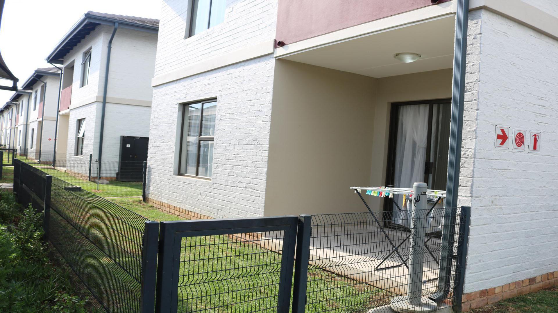 Patio of property in Benoni