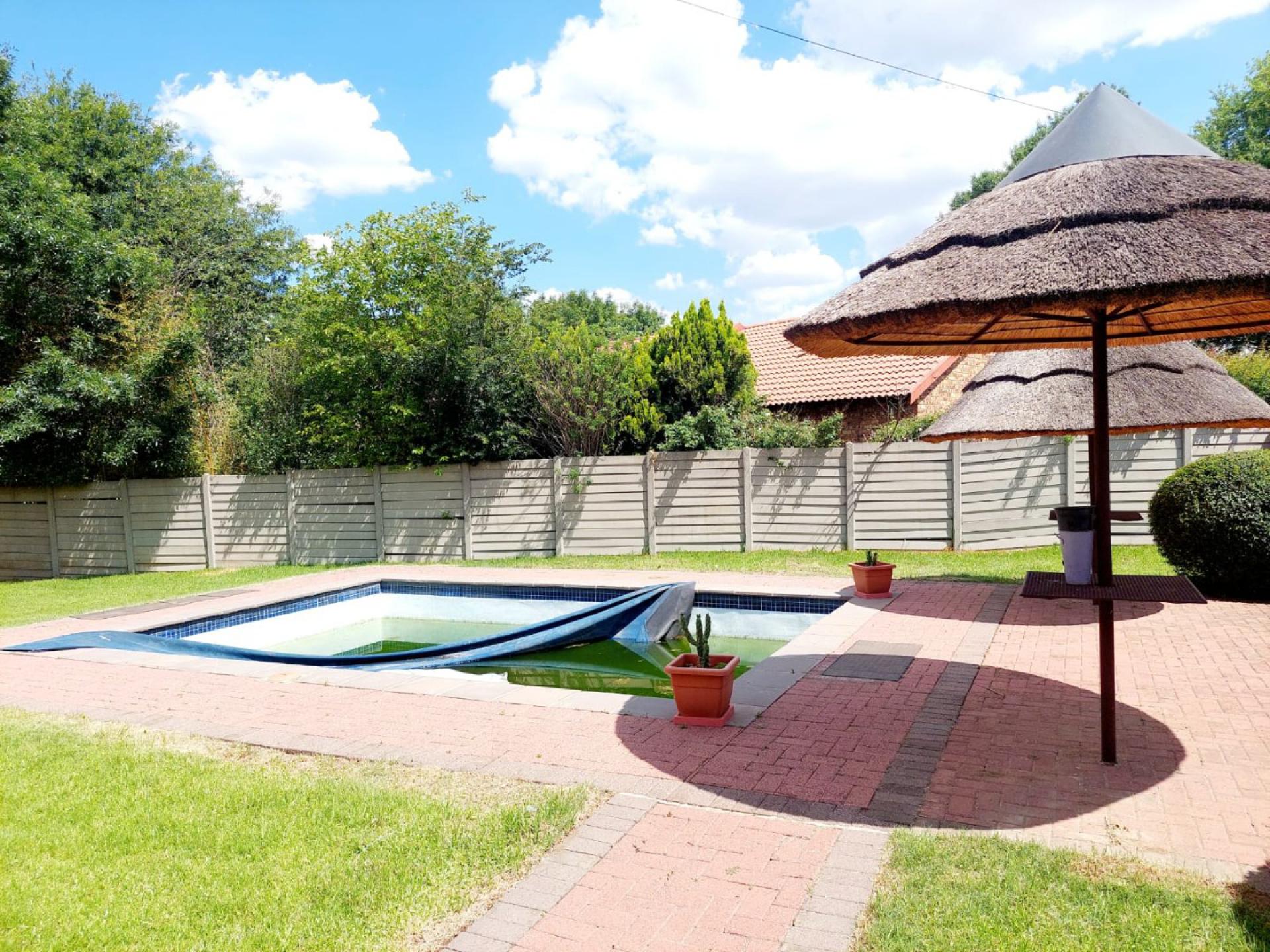Backyard of property in Ermelo