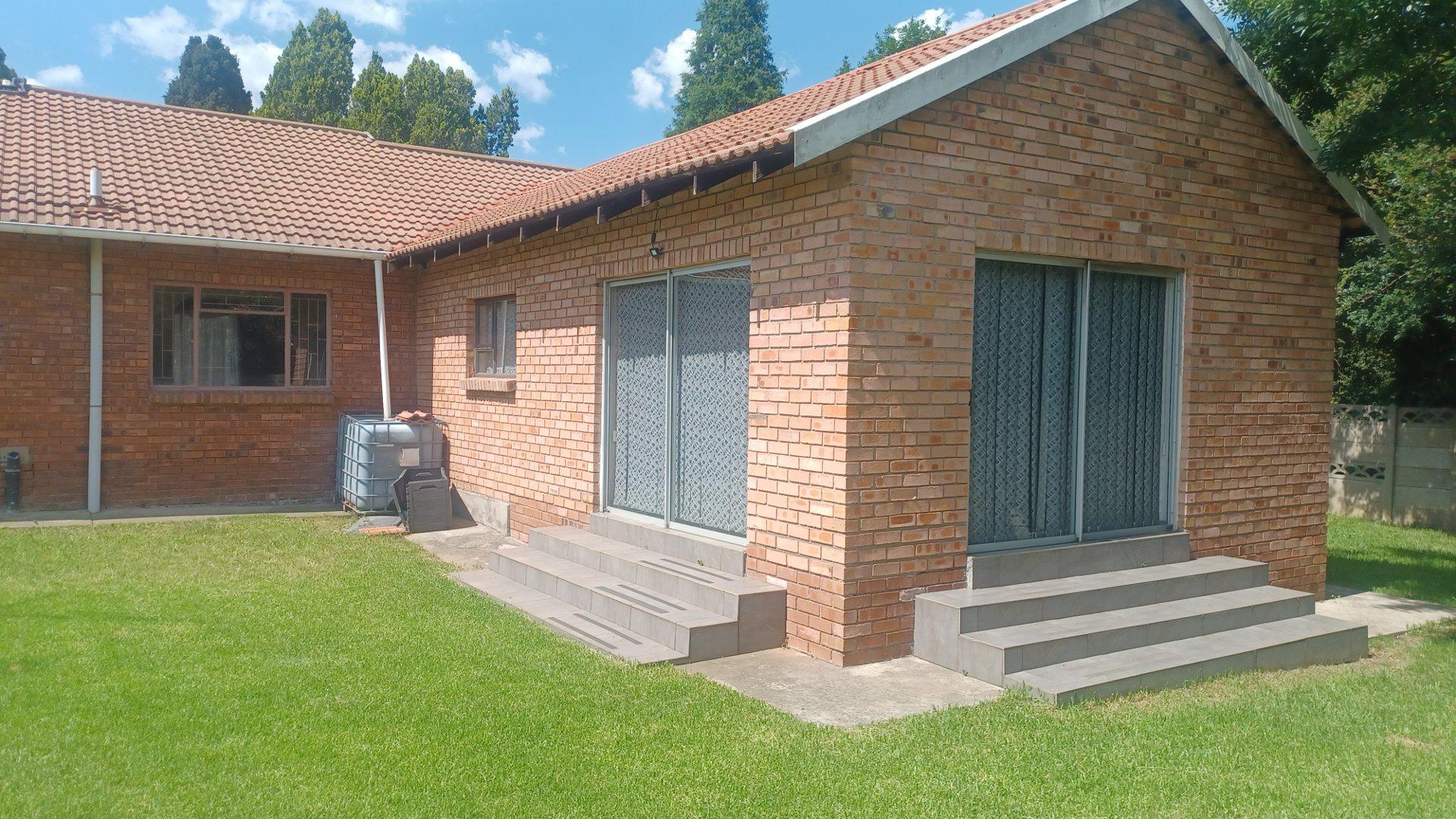 Backyard of property in Ermelo