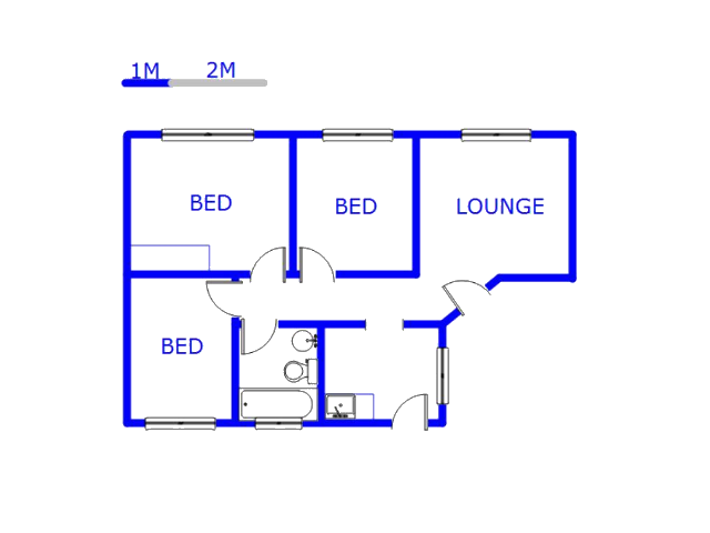 Floor plan of the property in Ramsgate