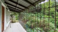 Patio of property in Escombe 