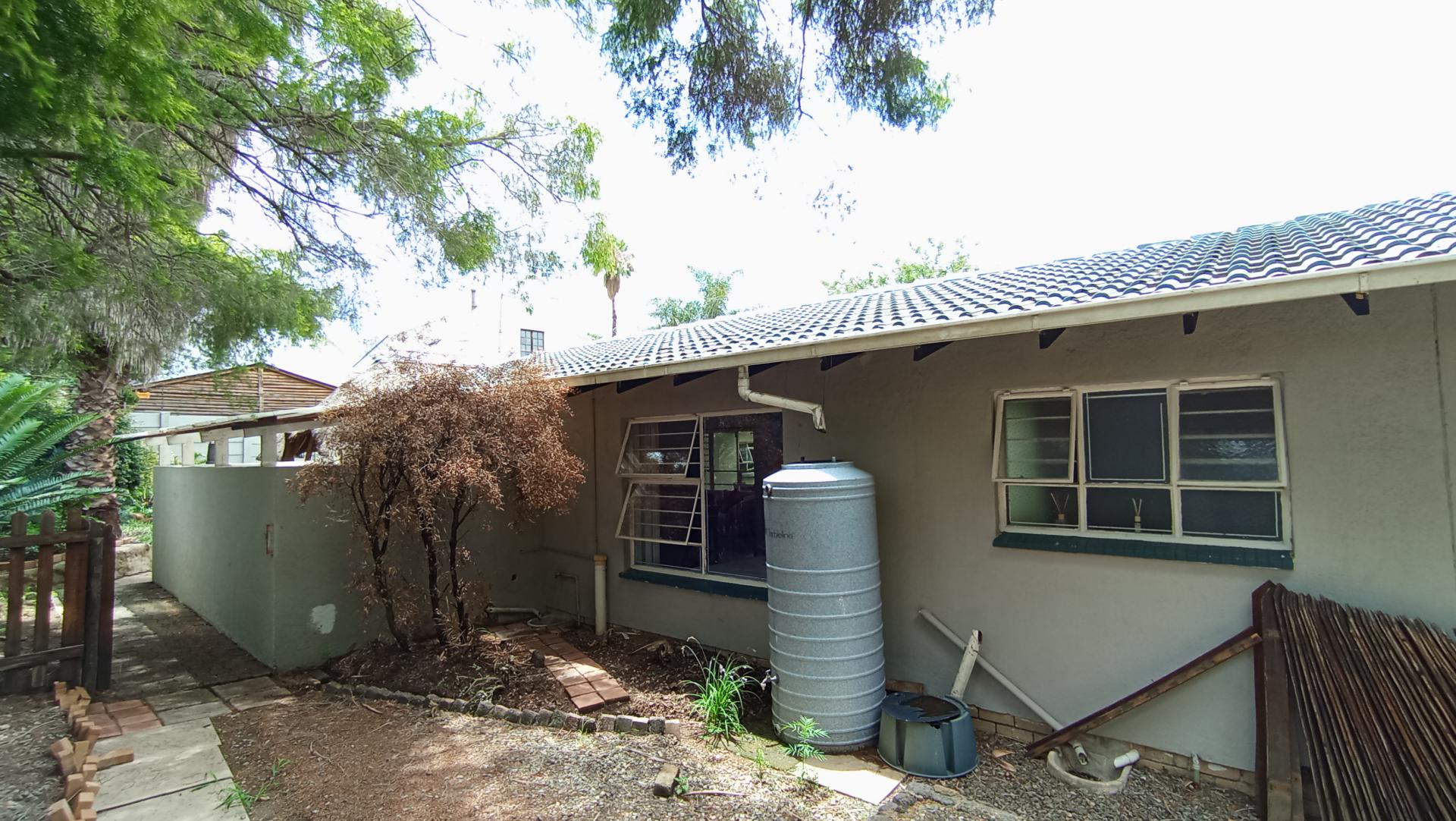 Backyard of property in Jukskei Park