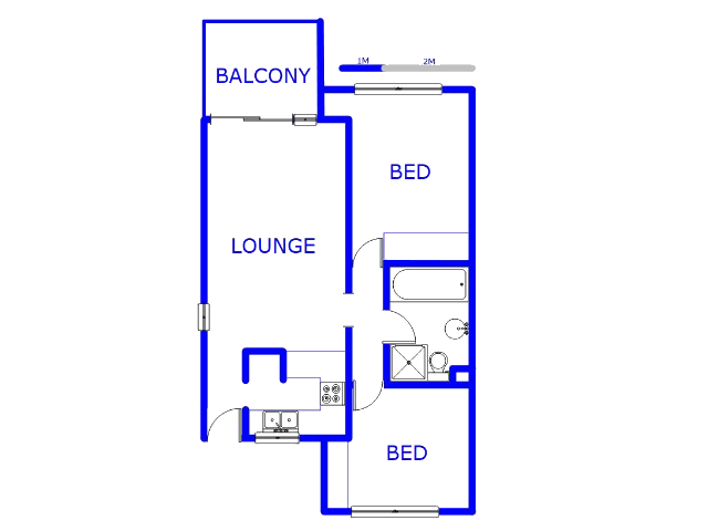 Ground Floor - 61m2 of property for sale in Oakdene