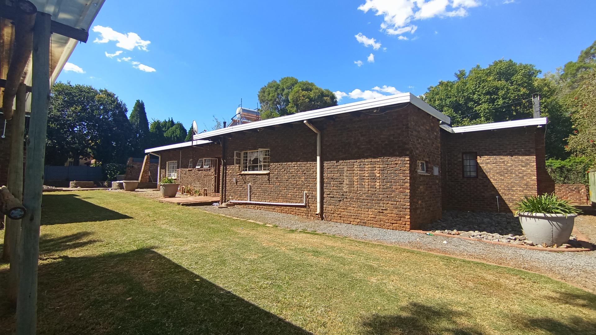 Backyard of property in Doringkloof