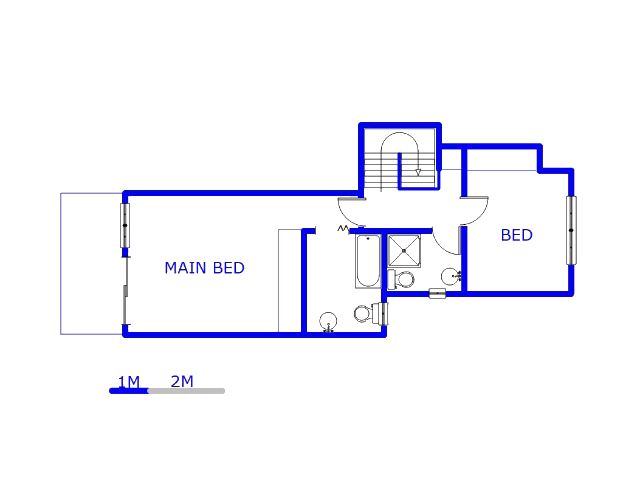 1st Floor - 56m2 of property for sale in Marlands