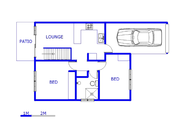 Ground Floor - 80m2 of property for sale in Honey Park