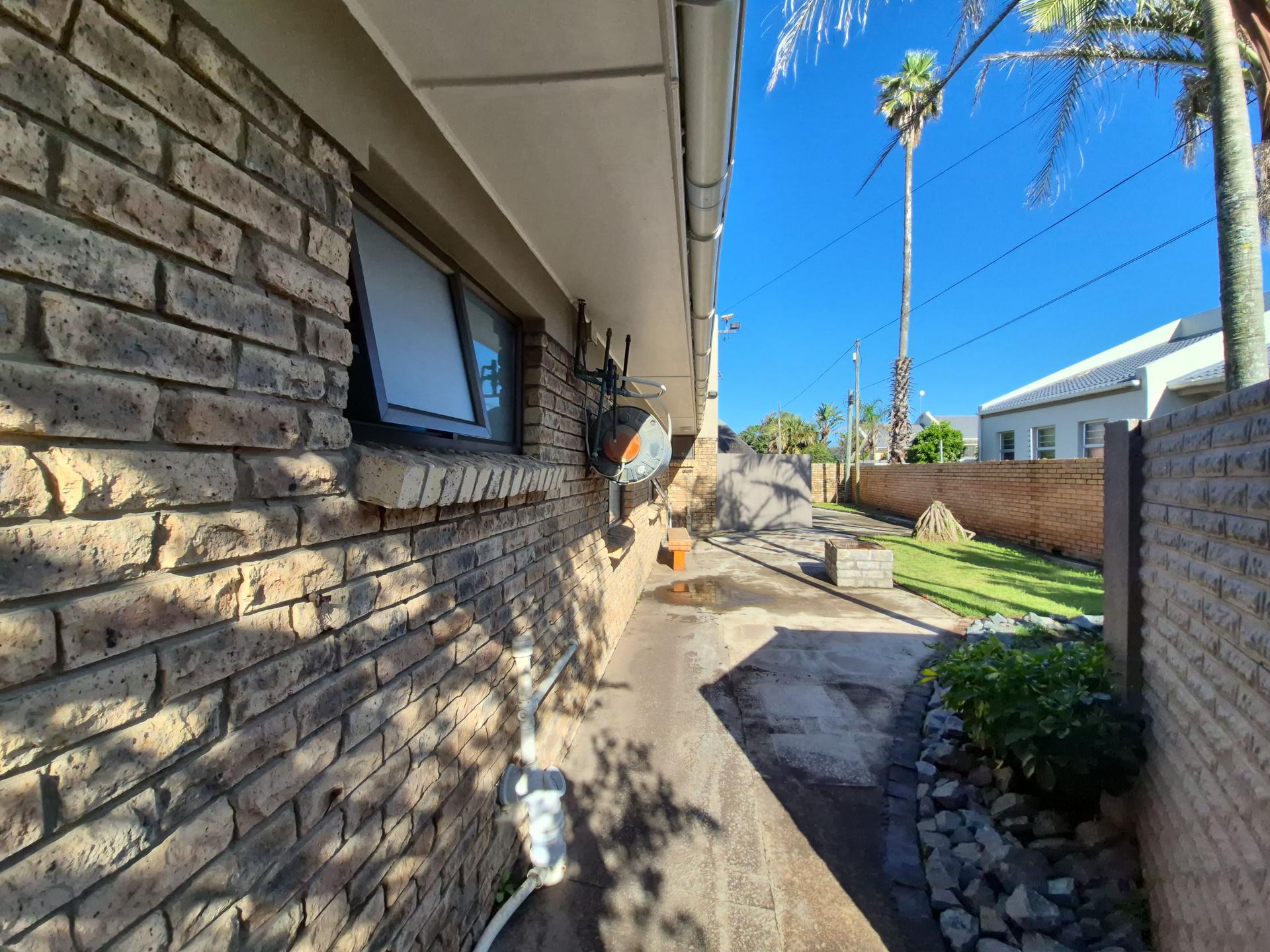 Backyard of property in Gonubie