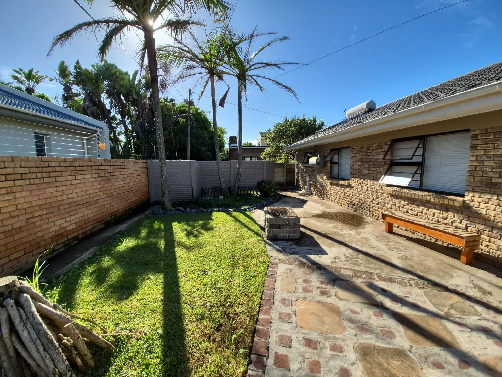 Backyard of property in Gonubie