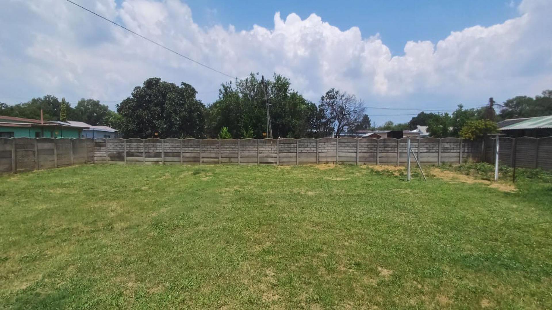 Backyard of property in Potchefstroom