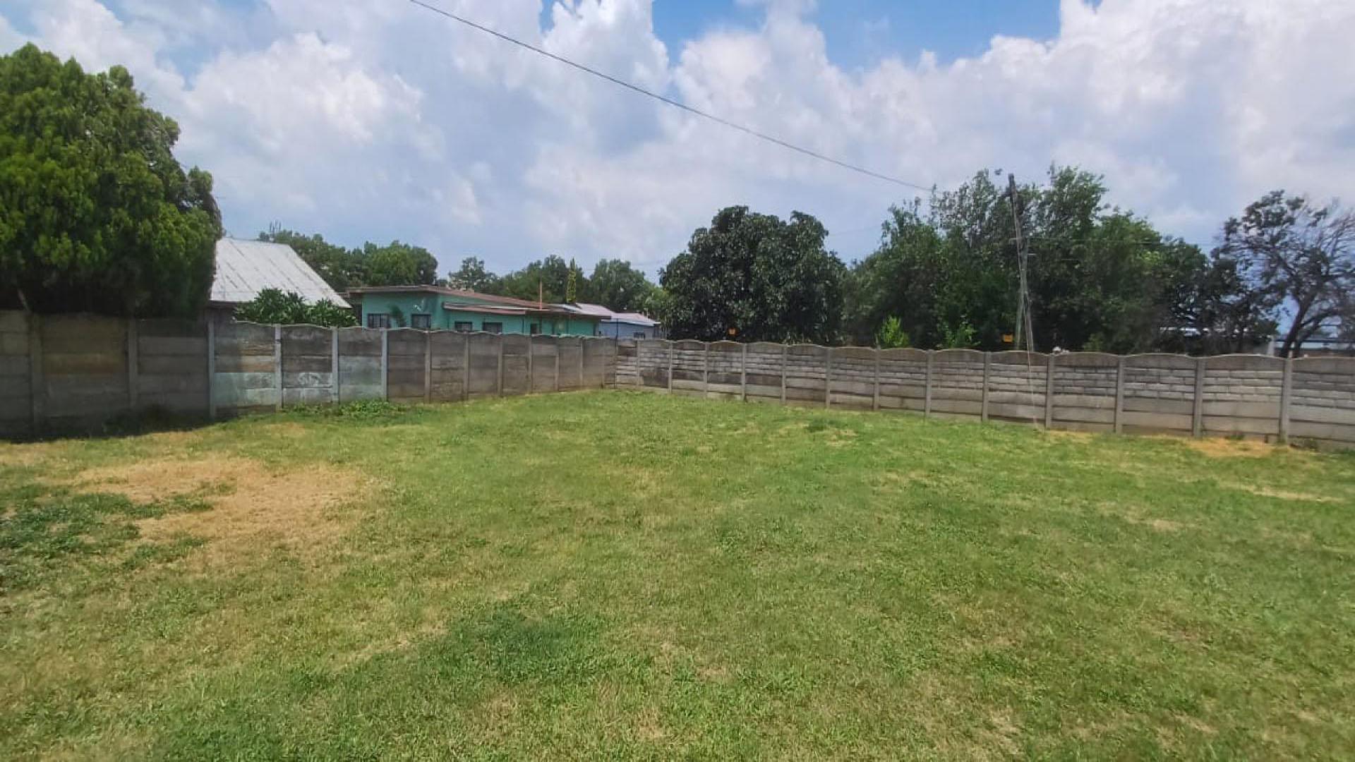 Backyard of property in Potchefstroom