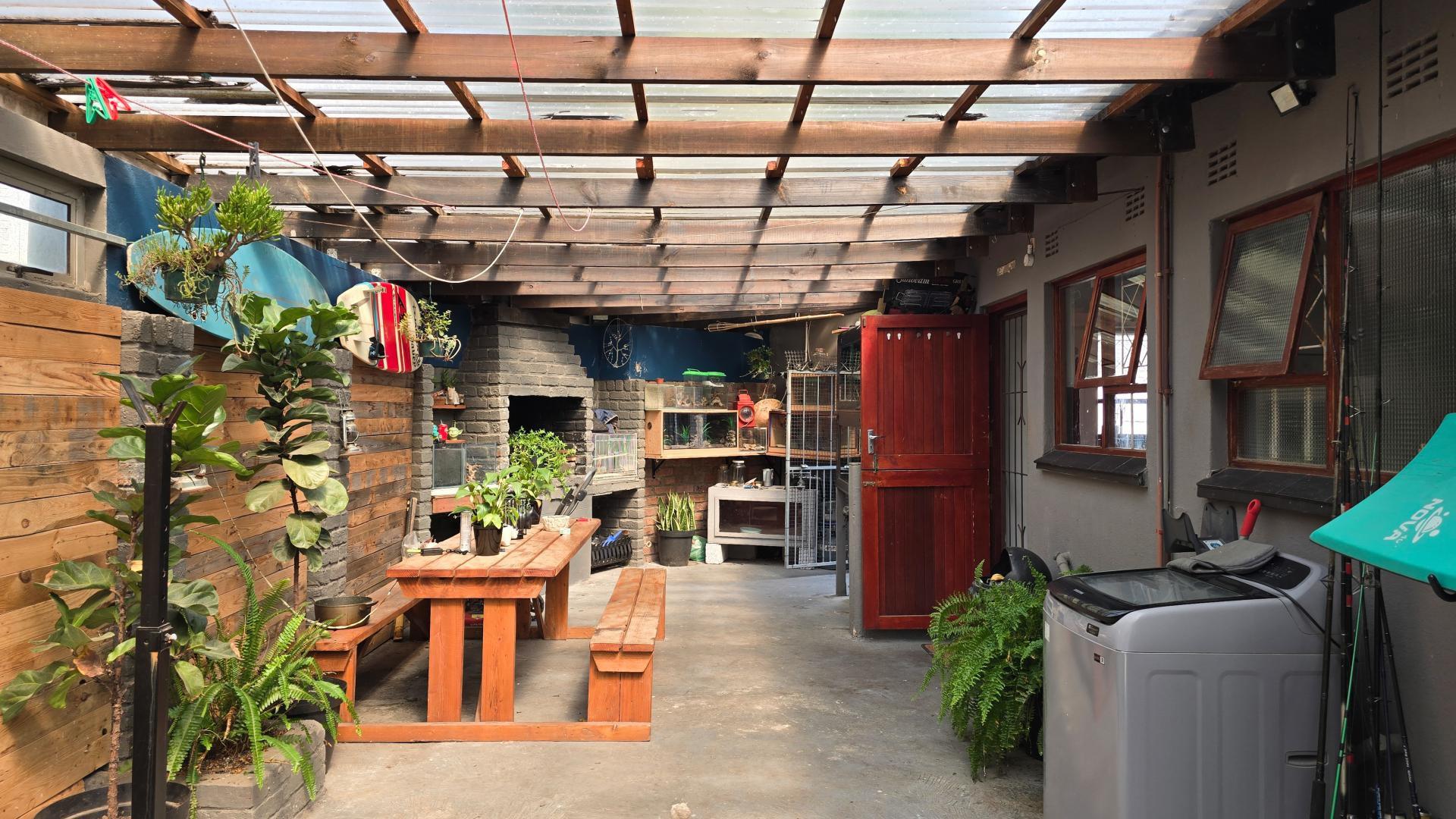 Patio of property in East London