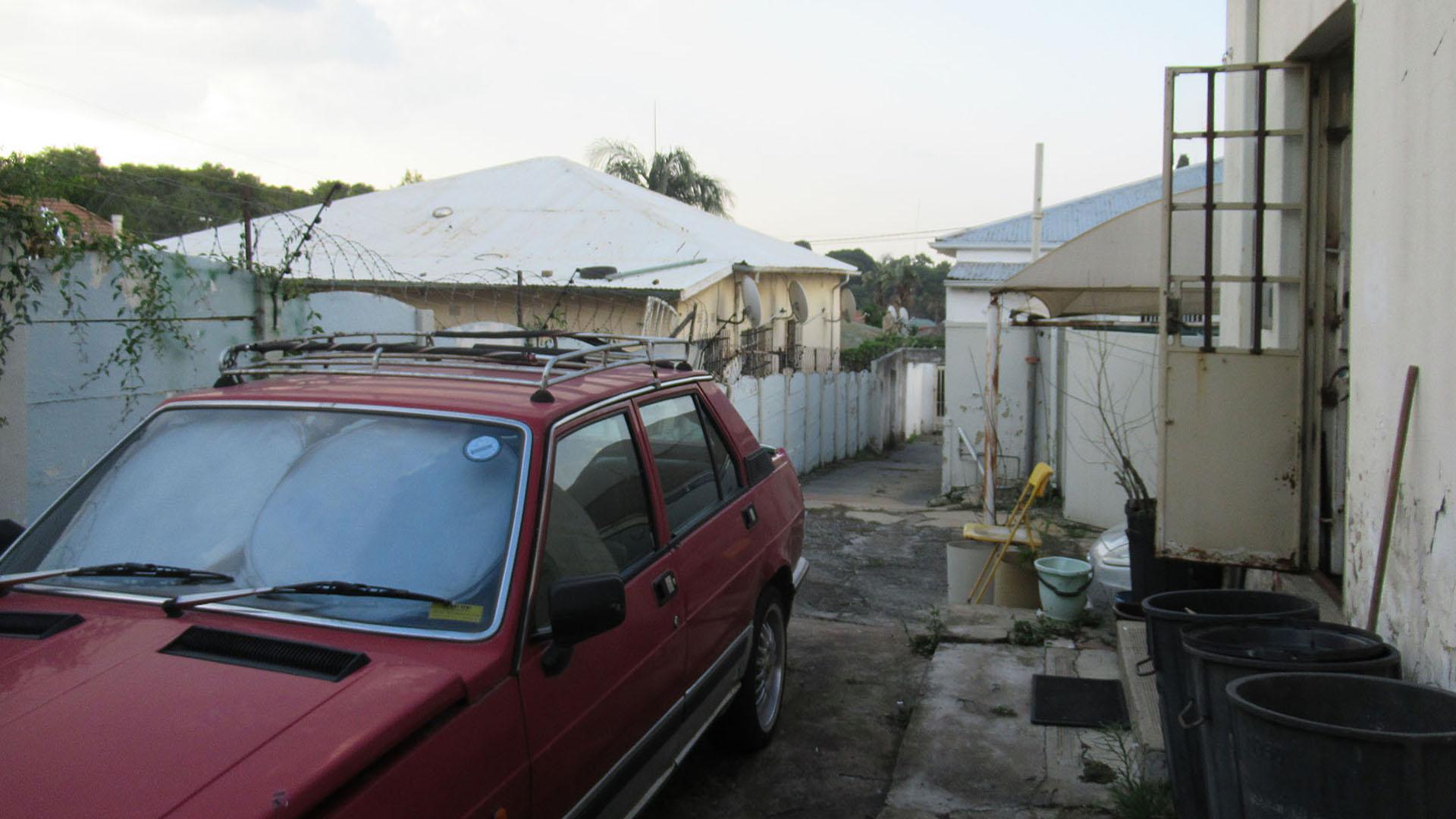 Backyard of property in Orange Grove